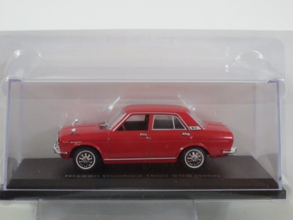 59115■国産名車 17号 日産 ブルーバード 1600 (1969) 1/43拍卖