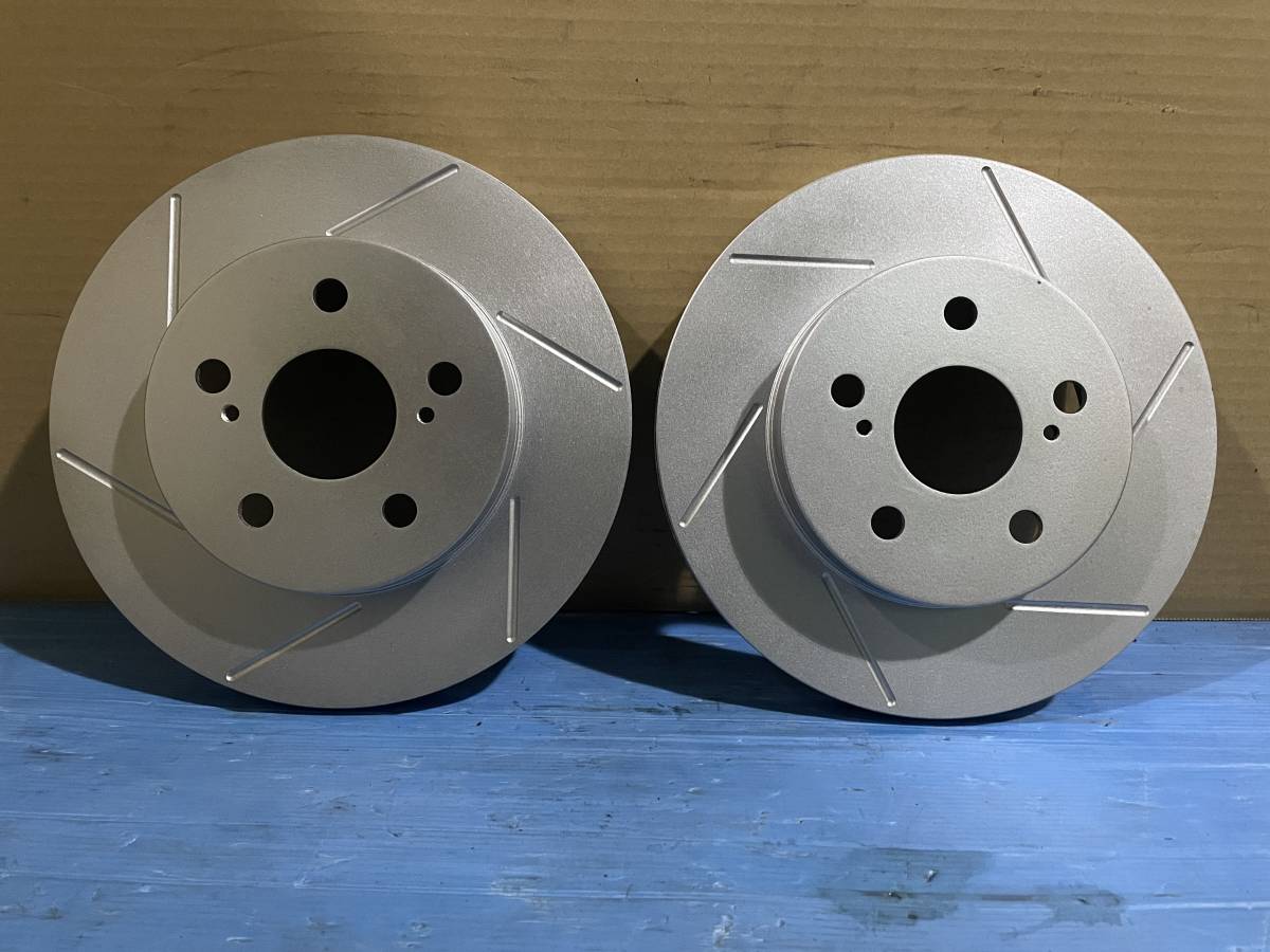 ・DAA-ZVW50 プリウス 研磨済 スリット加工 ディスク ローター 4枚 1台分拍卖