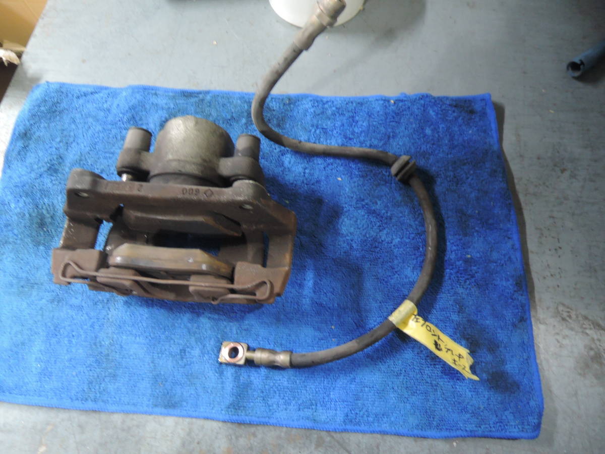 ・ GH-RA16 BMW MINI ミニ クーパー 純正 【左/フロント】ブレーキ キャリパー ホース付き BM-6204拍卖