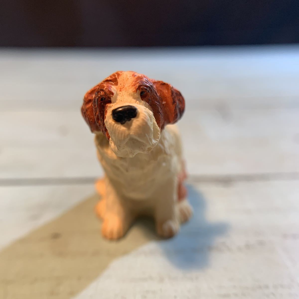 セントバーナード 置物 犬 インテリア 人形 アンティーク ヴィンテージ ビンテージ ワンちゃん 犬の置物 (4384)拍卖