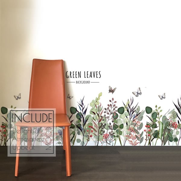 ウォールステッカー カラーリーフ トロピカルプランツ ガーデニング バリ島 ボタニカル リーフ 南国 アジアン グリーン ジャン拍卖