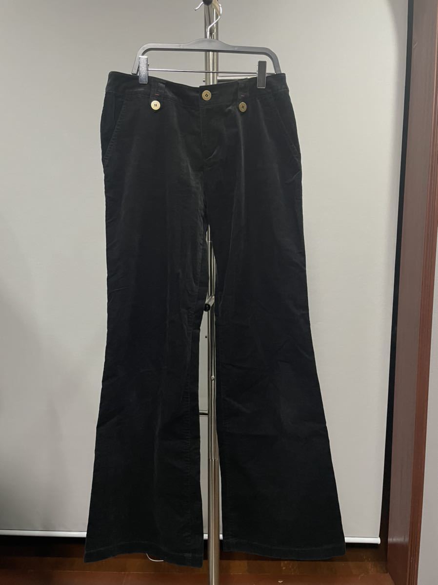 美品TommyHilfigerトミヒルパンツ黒Mレディーストミーヒルフィガー拍卖