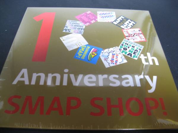 1050)10th Anniversary SMAP SHOP! CD 赤坂サカス限定拍卖