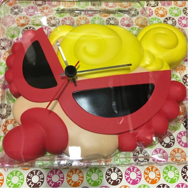 激レア!初期 HYSTERIC MINI Face Clockヒステリックミニ 非売品 壁掛け時計 時計 新品未使用拍卖