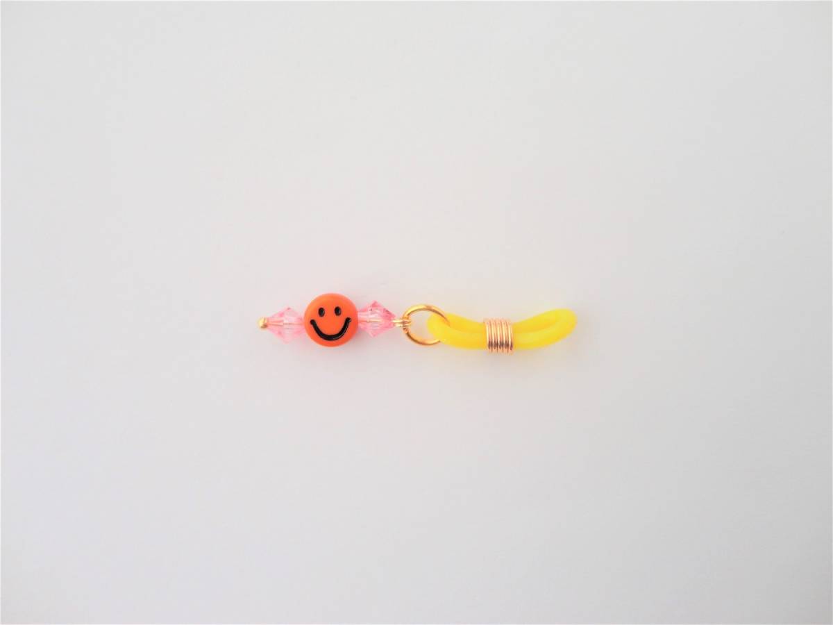 アンブレラマーカー*傘の目印*ニコちゃん*スマイル*OR*ハンドメイド*a675拍卖