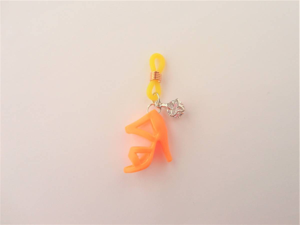 アンブレラマーカー*傘の目印*ハイヒール*OR*ガラスビジュー*ハンドメイド*a706拍卖