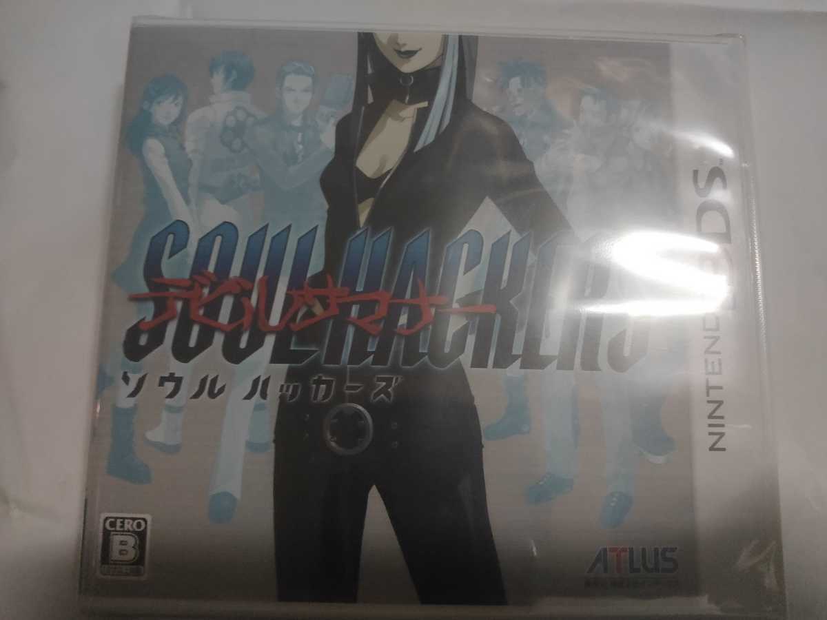 デビルサマナーソウルハッカーズ 初期パッケージ未開封品/ニンテンドー3DS アトラス メガテン 女神転生 DEVIL SUMMONER SOUL HACKERS拍卖