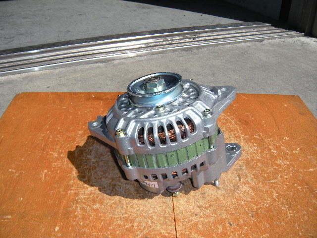 三菱、フォークリフト用オルタネーター(ダイナモ)リビルト品 A3T03471、MD169683拍卖