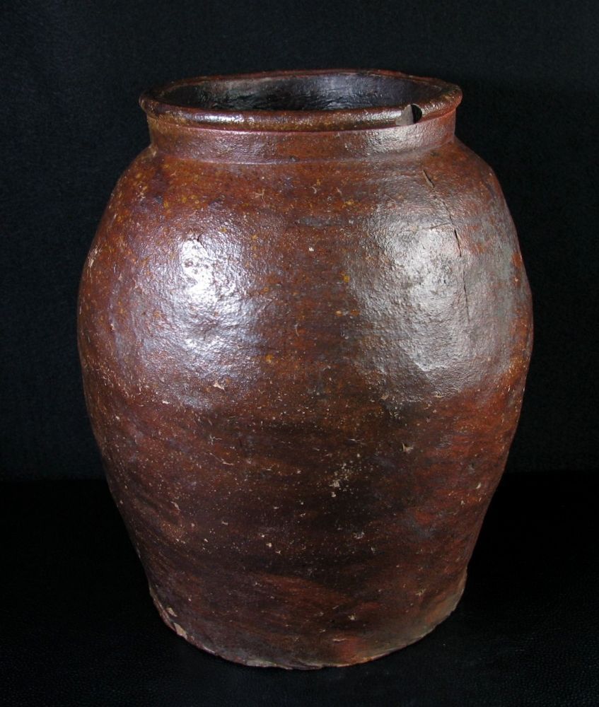 古常滑壷 高さ:25.5cm 室町後期~桃山/22b002拍卖