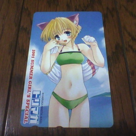 (送料無料有り)ドリマガテレカ 2001 サマーガールズ HARUKA MAKITA(非売品)拍卖