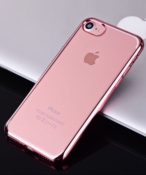 バンパー風背面クリアメタリックiPhoneケース iPhone11pro max拍卖