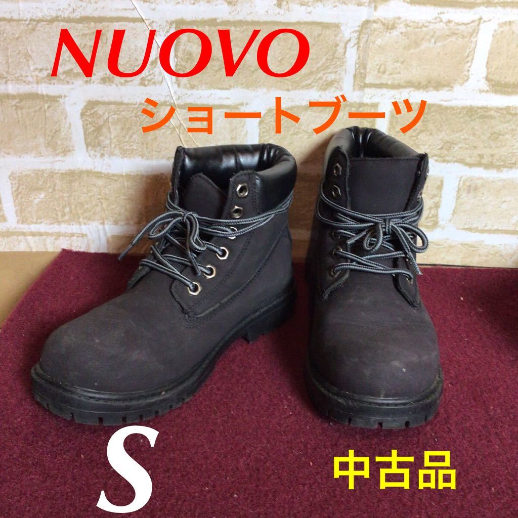 【売り切り!送料無料!】A-161 NUOVO! ショートブーツ! ブーツ!Sサイズ! 約22〜22.5㌢! トレッキングブーツ! 中古品!拍卖
