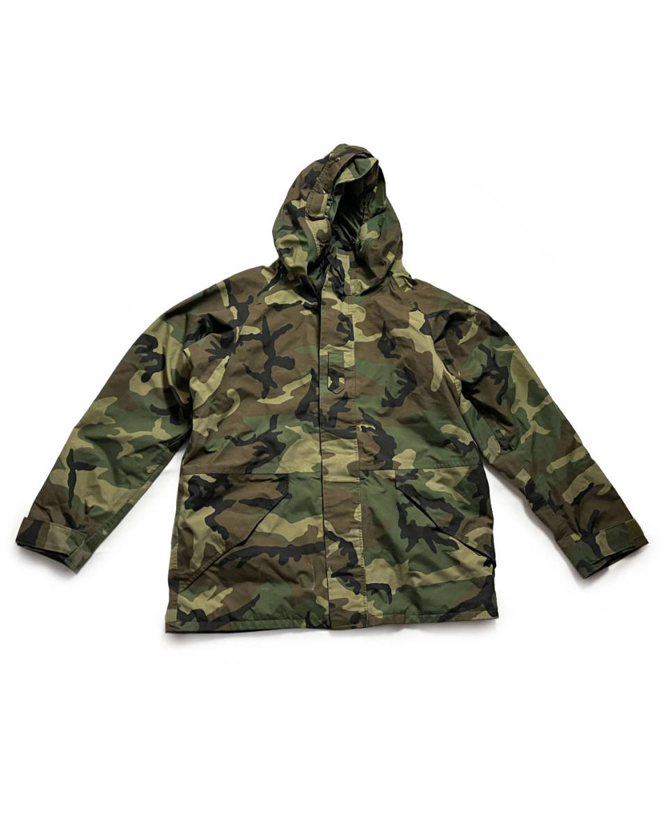 USED【US ARMY】ECWCS PARKA COLD WEATHER CAMOUFLAGE ミリタリージャケット ★ MJ 軍モノ ミリタリー拍卖