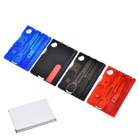 12-in-1ポケットクレジットカード,キャンプ,アウトドアサバイバル機器,ポータブル,ハイキング用拍卖