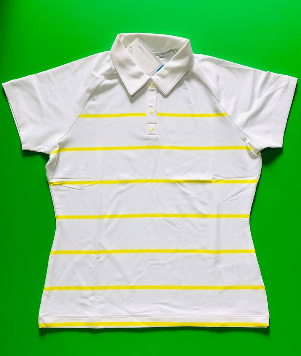 新品★NIKE ナイキゴルフ サイズL レディースウェア 半袖シャツ ストレッチ 吸湿速乾拍卖