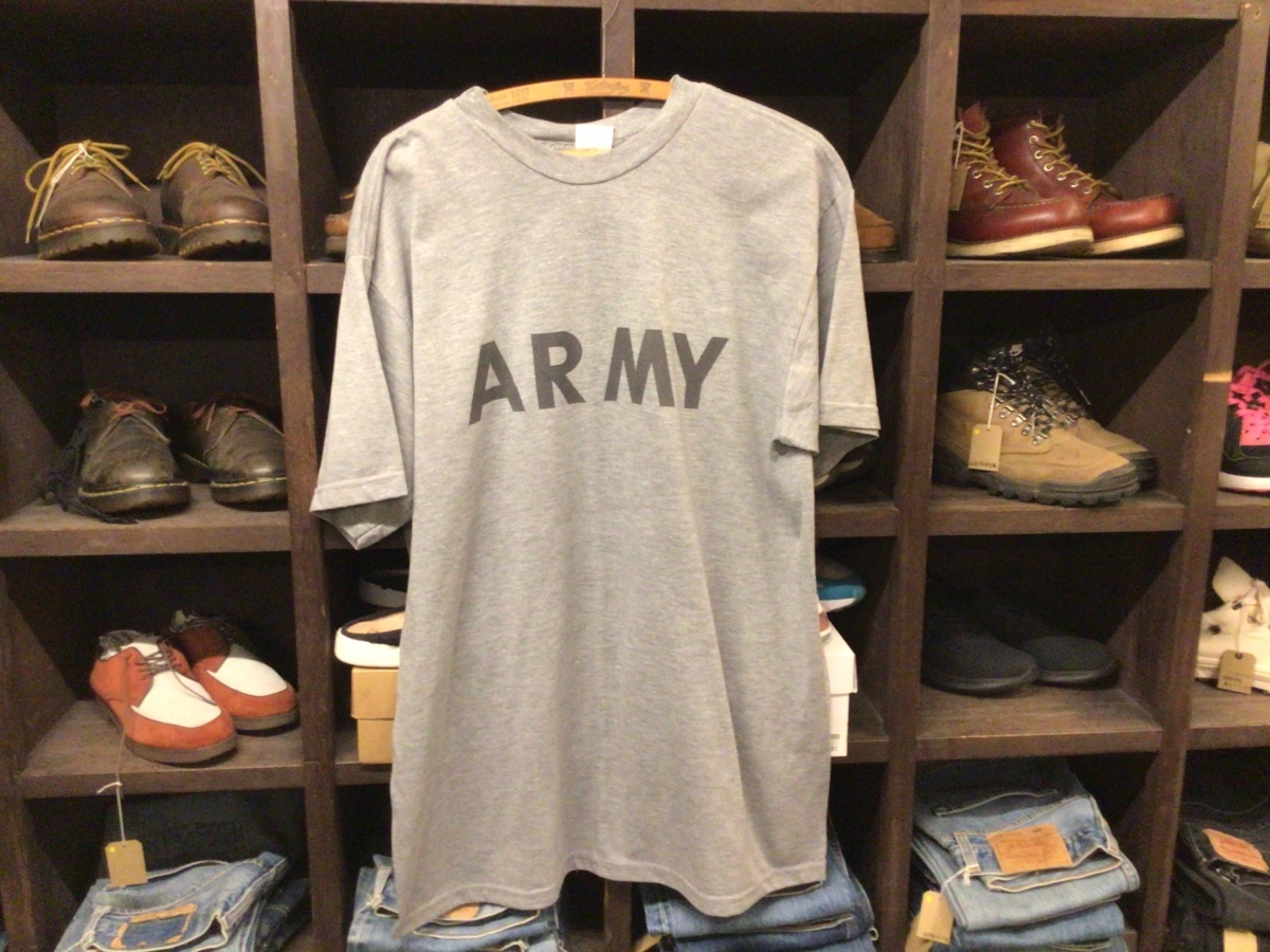 ARMY REFLECTOR LOGO MILITARY T-SHIRTS SIZE L アーミー リフレクター ミリタリー Tシャツ 半袖拍卖