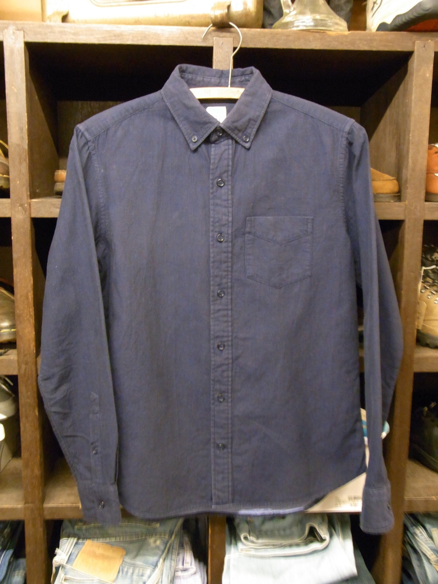 GAP INDIGO B.D SHIRTS SIZE XXS ギャップ インディゴ ボタンダウン シャツ 長袖 藍染拍卖