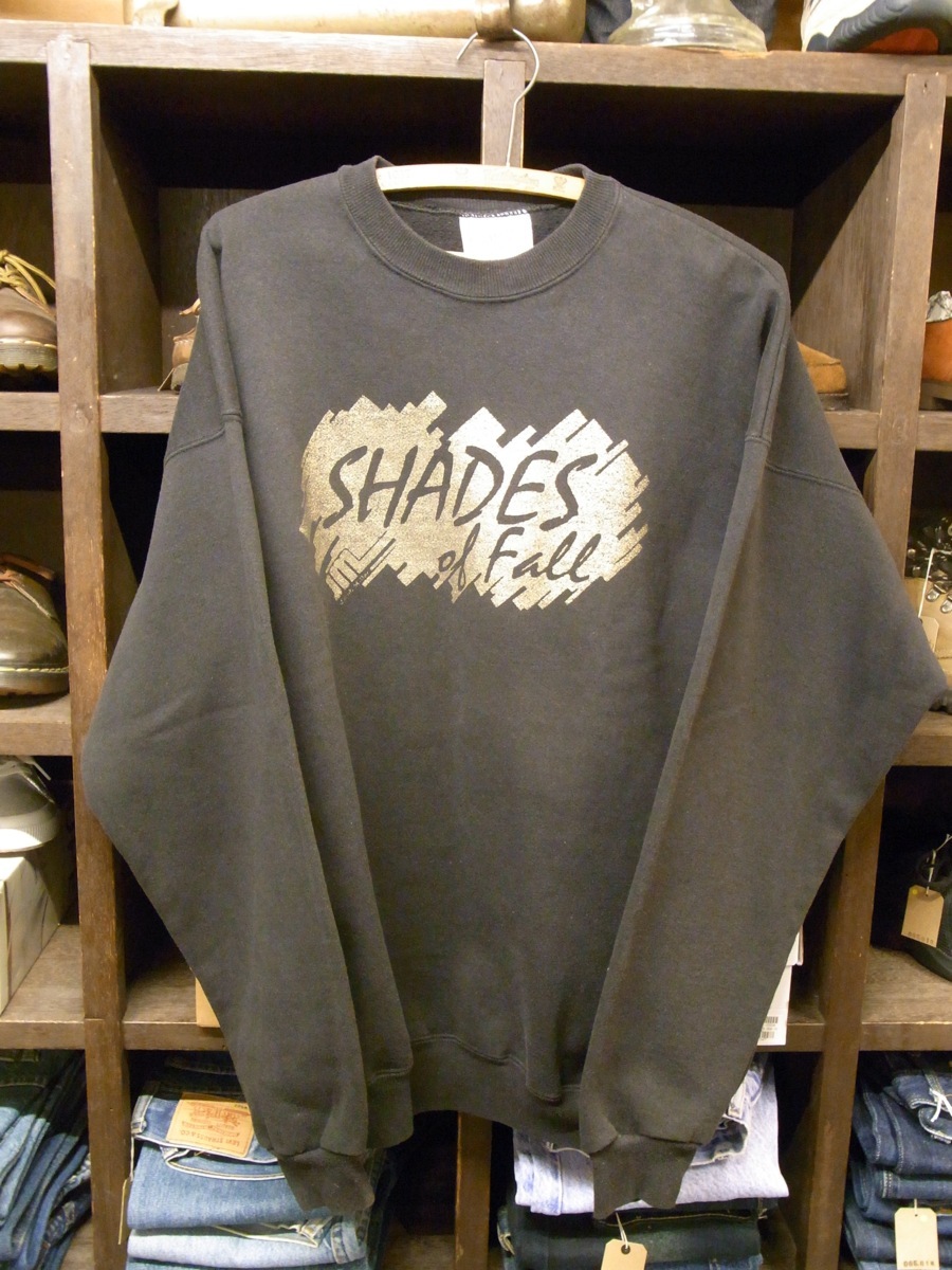 ビッグサイズ 90'S MADE IN USA 'SHADE OF FALL' HANES SWEAT SIZE XL ヴィンテージ アメリカ製 秋の影 ヘインズ スウェット拍卖