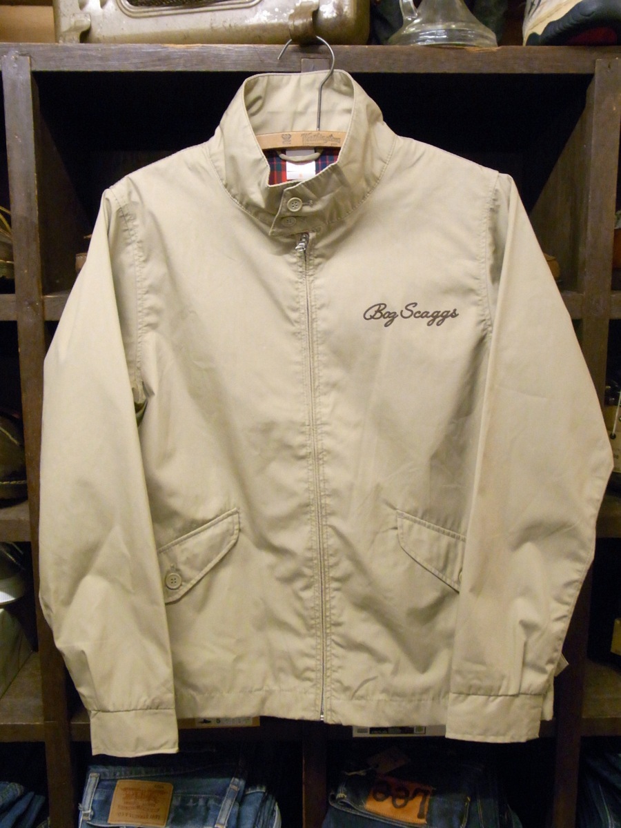 BOZ SCAGGS 2015 JAPAN TOUR SWING TOP SIZE S ボズ スキャッグス ジャパン ツアー スウィング トップ コットン ジャケット拍卖