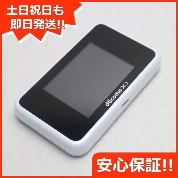 新品同様 HW-02G Wi-Fi STATION(クロッシィ) ホワイト 中古本体 即日発送 data DoCoMo 本体 あすつく 土日祝発送OK拍卖
