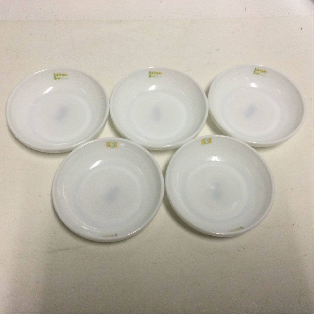 Paddington Bear 耐熱皿 小皿 5個セット 食器 パディントンベア拍卖