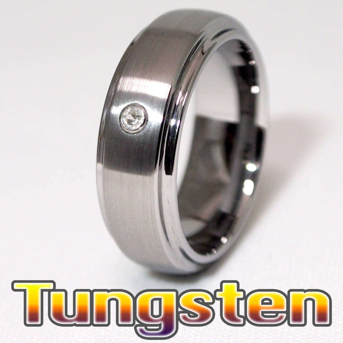 送料無料!新品【タングステン】ジルコニア・リング(A TYPE)13号 約10.5g 追跡可能ネコポス/ゆうパケット発送拍卖