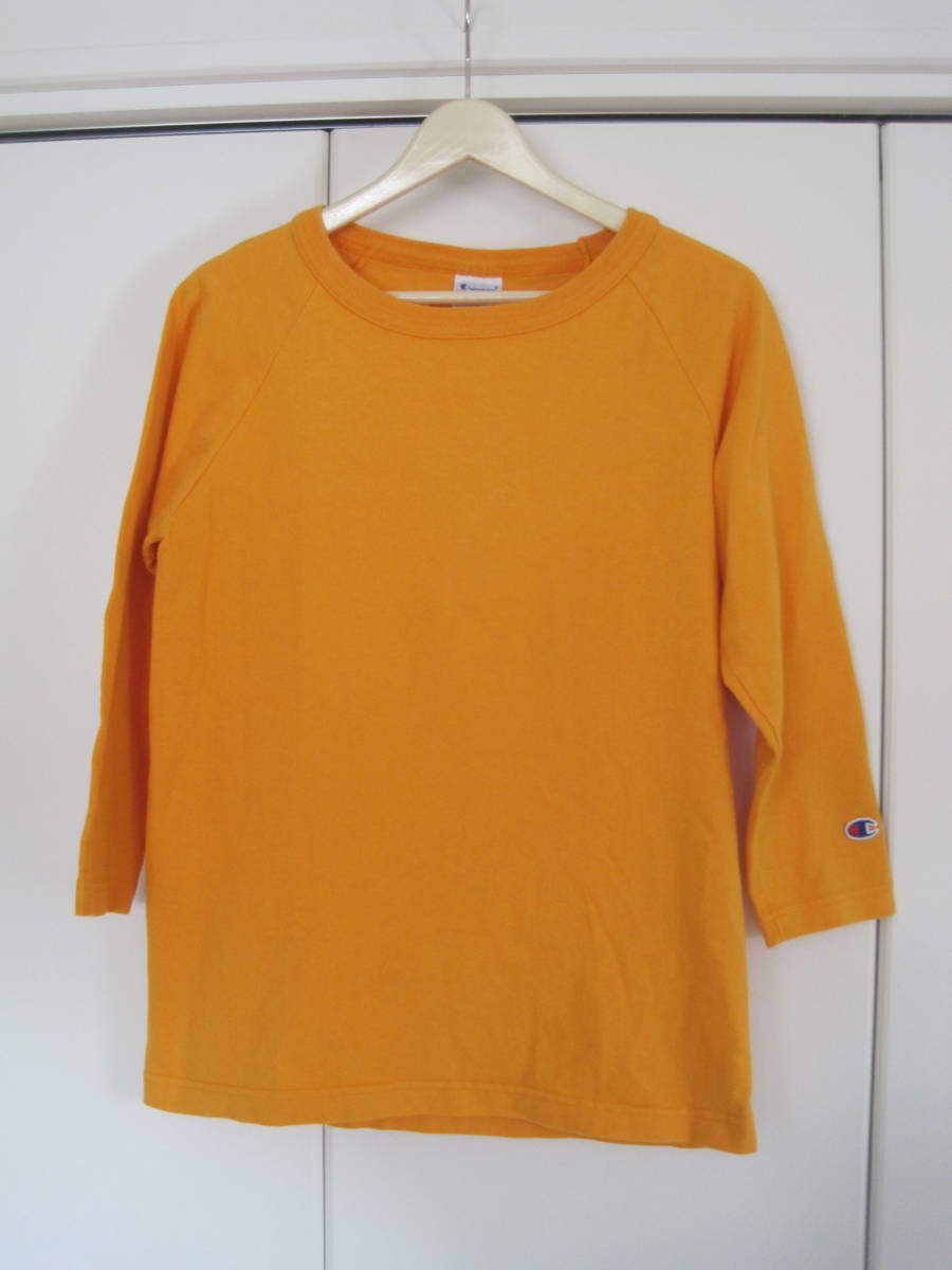アメリカ製 チャンピオン T1011 ラグランカットソー S キッズにも拍卖