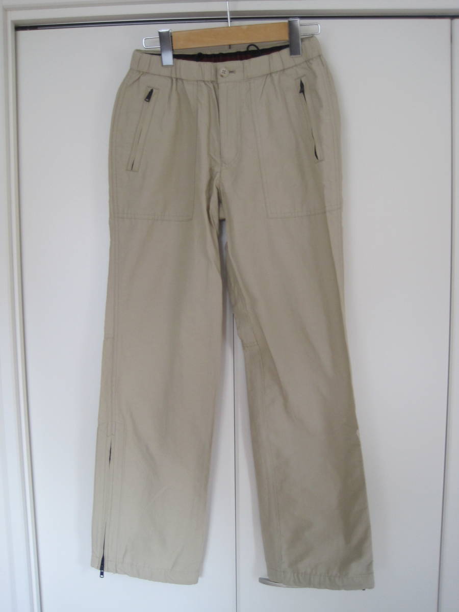 PEARLY GATES パーリーゲイツ コットン×ナイロン パンツ 裾ファスナー 1 拍卖