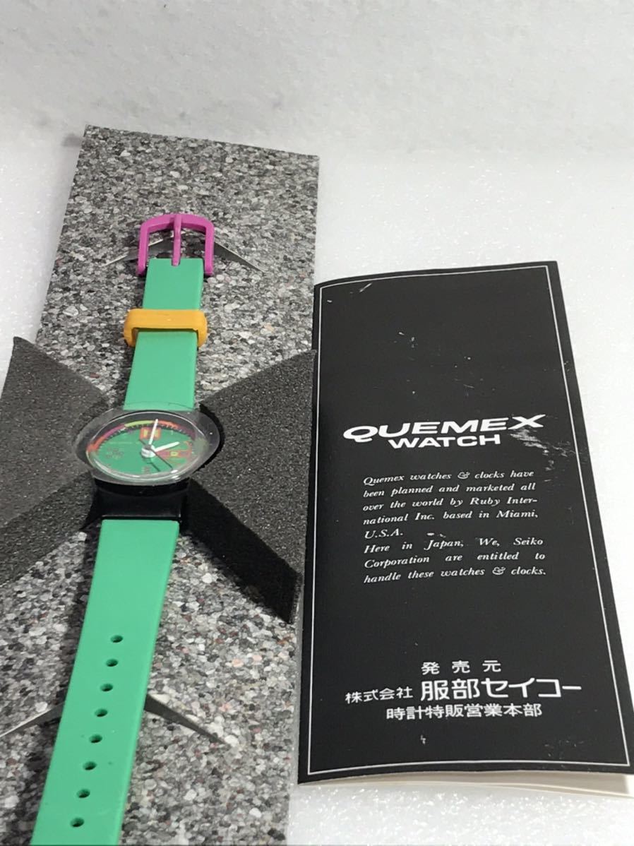 【珍品】QUEMEX キューメックス 栃木時計 服部セイコー発売元 ジャンク品拍卖