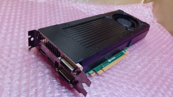 Y316 NVIDIA GTX660 1.5GB 1536MB DDR5 V284 DVI HDMI PCI-Express グラフィックボード拍卖