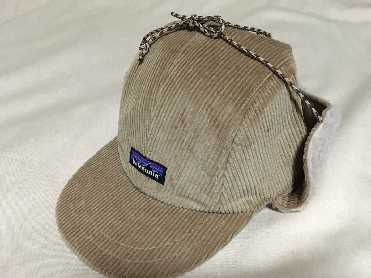 新品 patagonia コーデュロイイヤーフラップキャップ L ハット フライトキャップ ビーニー surf スノーボード ニットキャップ 2235拍卖