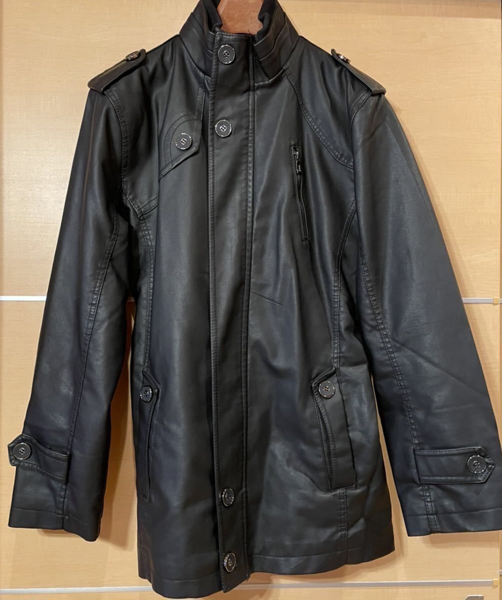 裏ボア ハーフコート ブラック拍卖