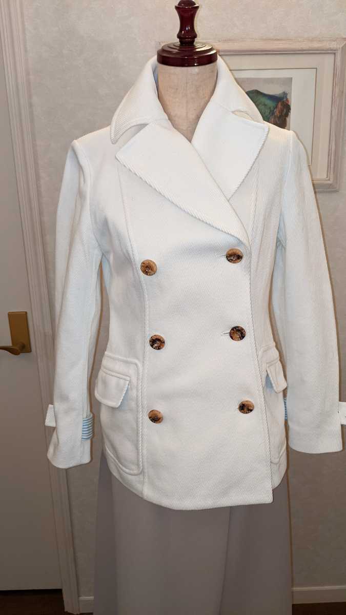 オールドイングランド OLD ENGLAND Pコート サイズ36  春物   スプリングジャケット   良品 拍卖