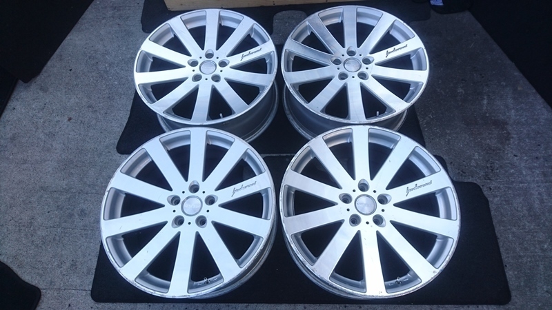 『psi』 COSMIC VENERDi HEREBORRANI CL-010 19インチ ×8JJ +42 5穴 PCD114.3 アルミホイール4本セット【少しコンケイブ】拍卖