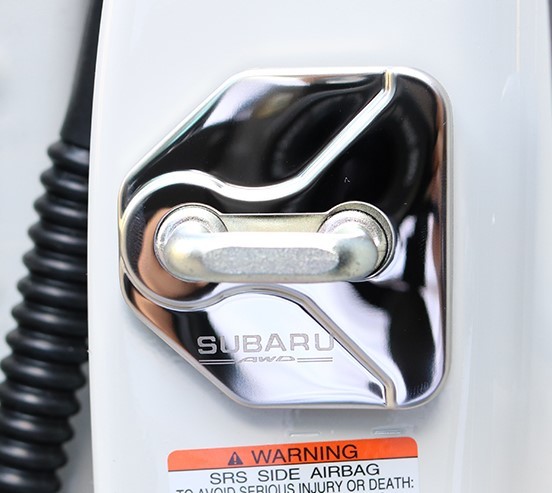 稀少 SUBARU AWD ステンレス製ドアストライカー 2個拍卖