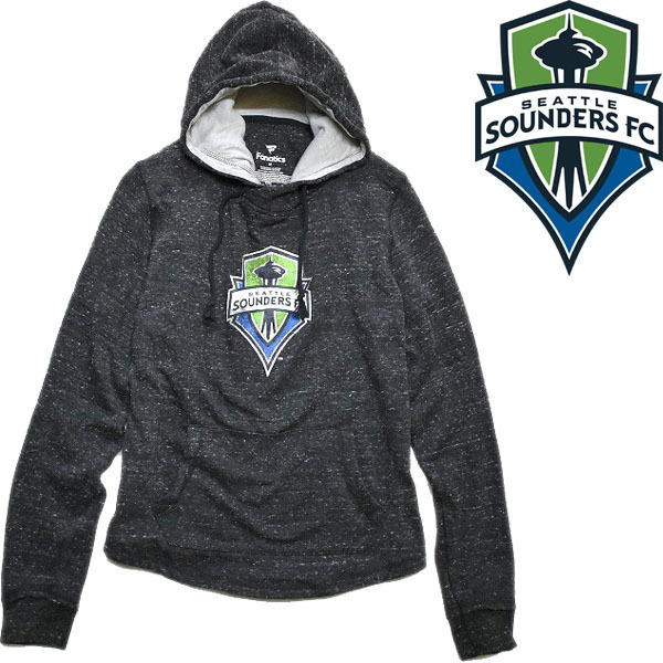 1点物◆シアトルサウンダースFCスウェットパーカーUS古着メンズSMレディースOK90sストリート/スポーツMixプルオーバー中古トレーナー793217拍卖