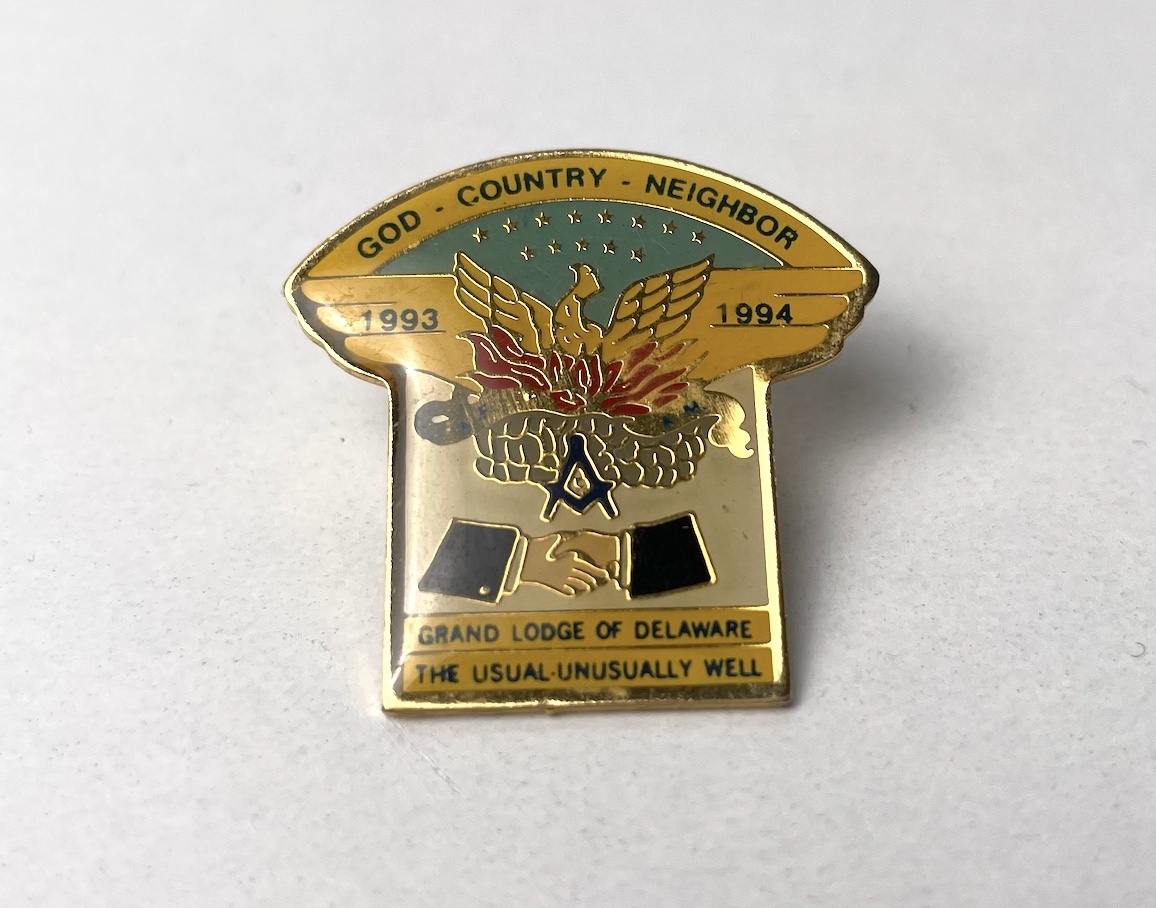 ビンテージ/フリーメイソン/ピンバッジ/ #A9拍卖