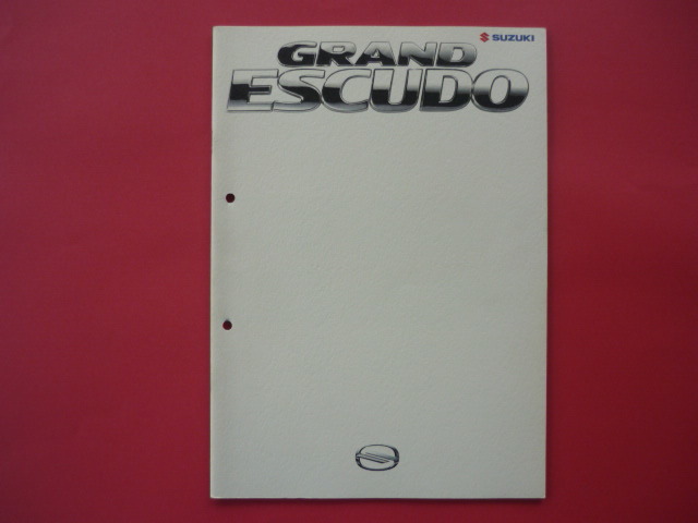 SUZUKI【カタログ】グランドエスクード LA-TX92W/2002年6月☆スズキ GRAND ESCUDO拍卖