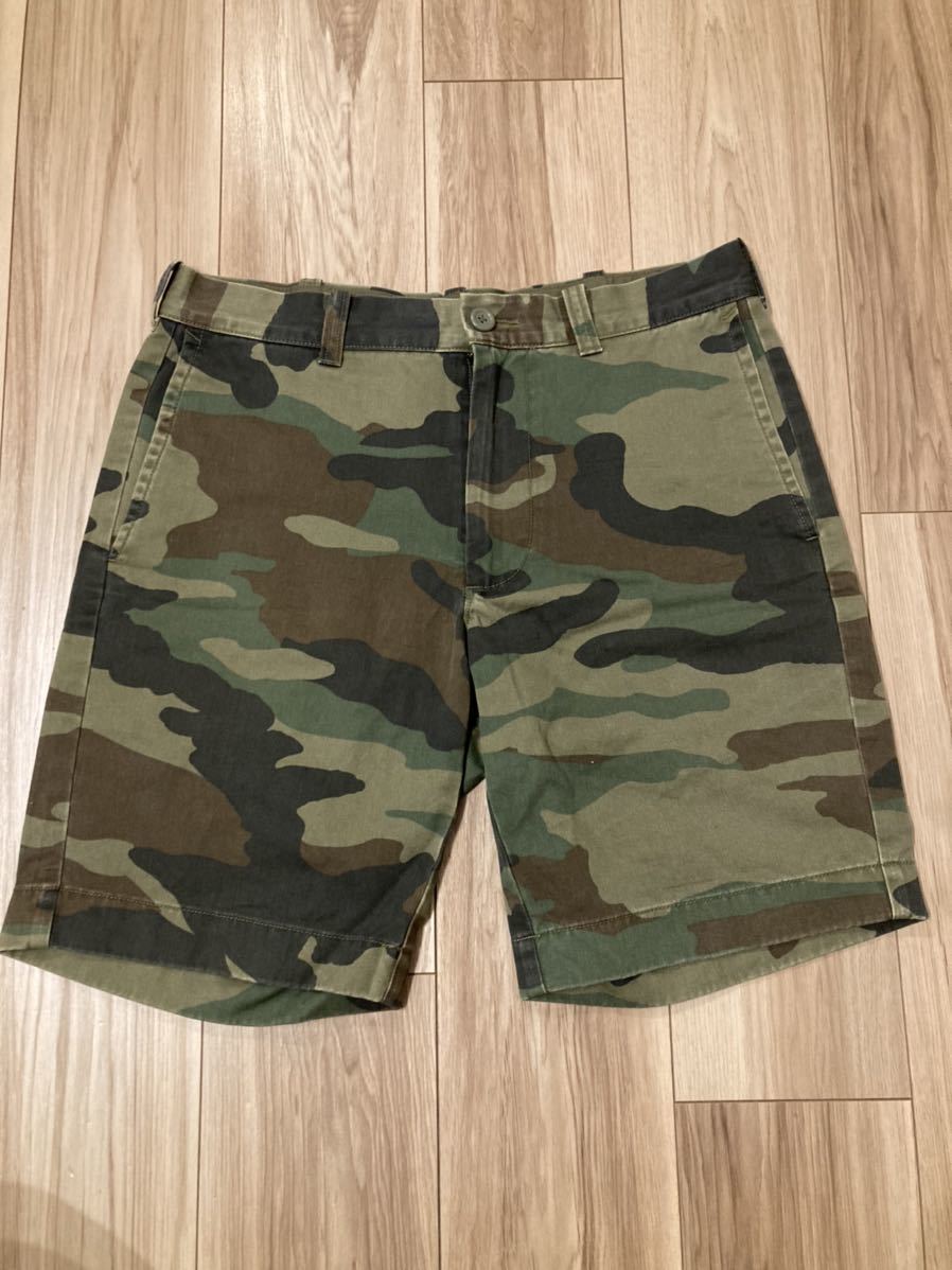 【美品】【激レア】J.CREW ジェイクルー カモフラ柄 ショートパンツ拍卖