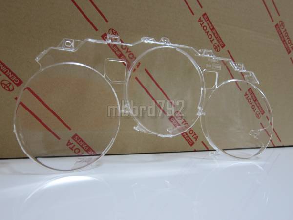 A80系 スープラ 前期純正3眼メーターガラス SZ-RZ-SGZ 管理0093拍卖