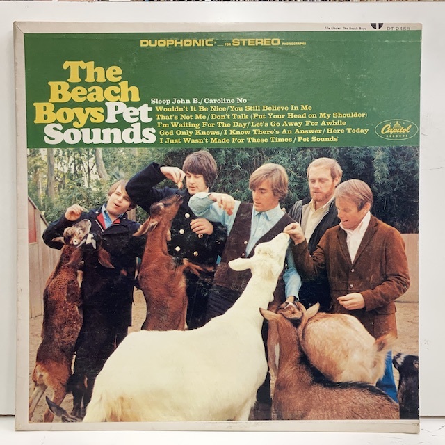 ★00即決 BEACH BOYS pet sounds USオリジナル 14/14 Duophonic STEREO ビーチ・ボーイズ Brian Wilison 盤面薄いスレキズ少々拍卖