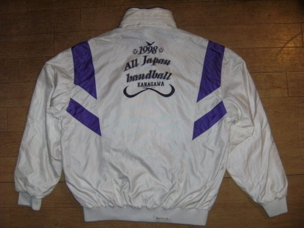 非売品★昭和レトロ★STAFF 選手 団体★ALL JAPAN HANDBALL 1998年 全日本 ハンドボール ジャージ上 ウンドブレーカー ジャンパー★神奈川拍卖