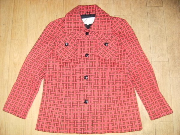 昭和レトロ★日本製★80年代★当時物★モータウン ボヘミアン ヒッピー ジャケット ブレザー シャツ★パリジェンヌ ディスコ アメカジ 不良拍卖