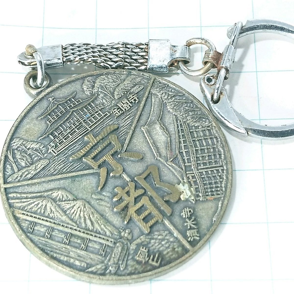 送料無料)京都 ご当地 観光地 登山 山登り お土産 記念 キーホルダ A06779拍卖