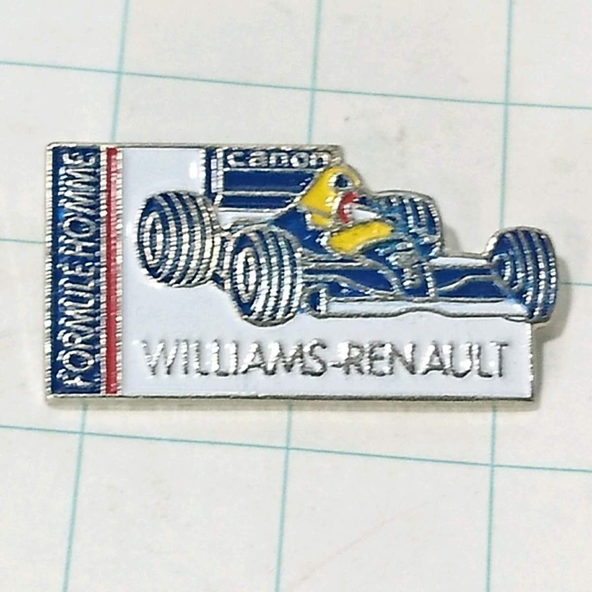 送料無料)williams renault F1 自動車 ピンバッジ PINS ピンズ A06919拍卖
