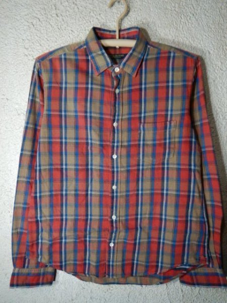 to5145 JOURNAL STANDARD ジャーナル スタンダード 長袖 チェック シャツ 人気 送料格安拍卖