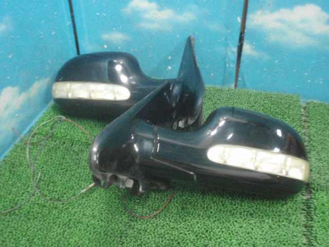GS33S クライスラー ボイジャー についていた 社外 ウインカー サイドミラー ドアミラー 左右 SET 300838JJ拍卖