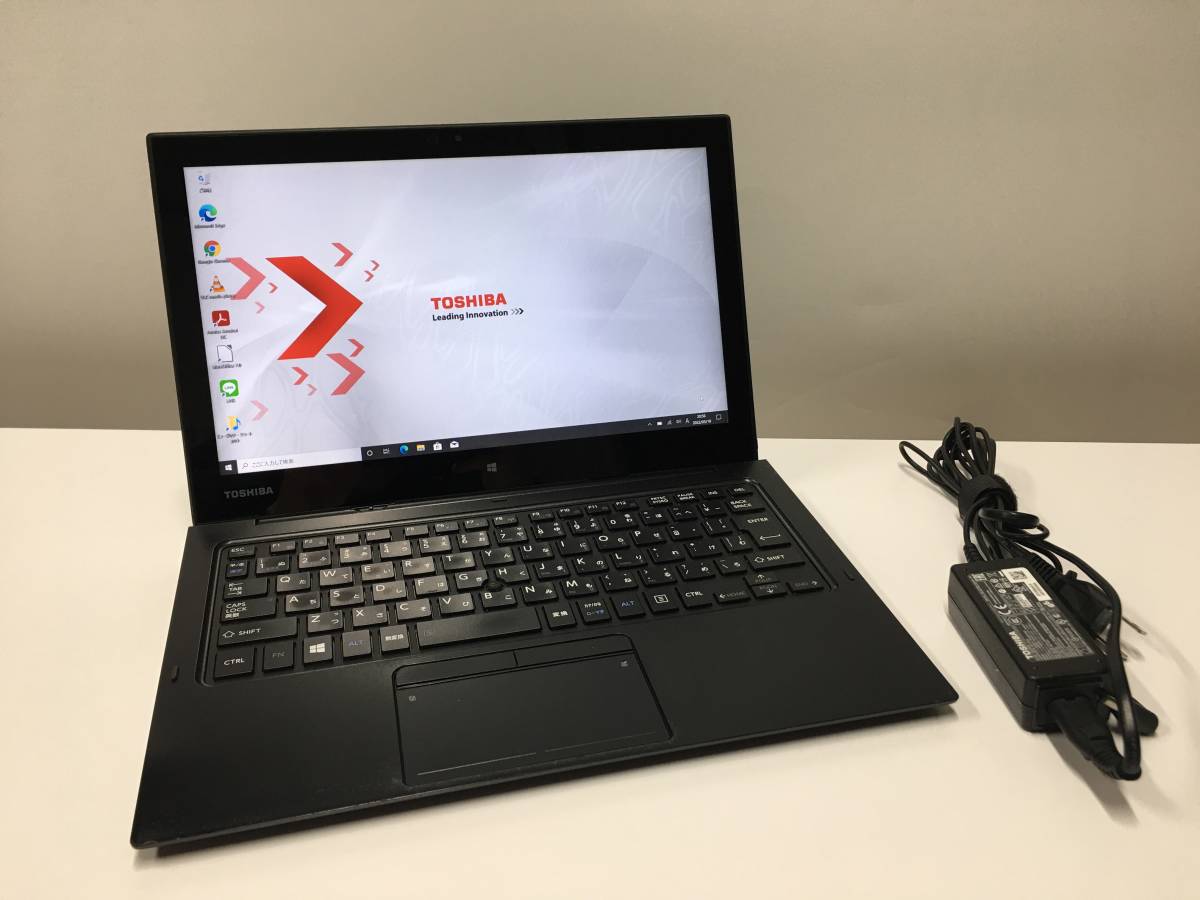 A19236)TOSHIBA dynabook R82/B タブレットPC搭載Intel Core m5-6Y54 1.50GHz/4GB/SSD128GB/無線/bluetooth/カメラ/Office/Win10 Pro 64Bit拍卖