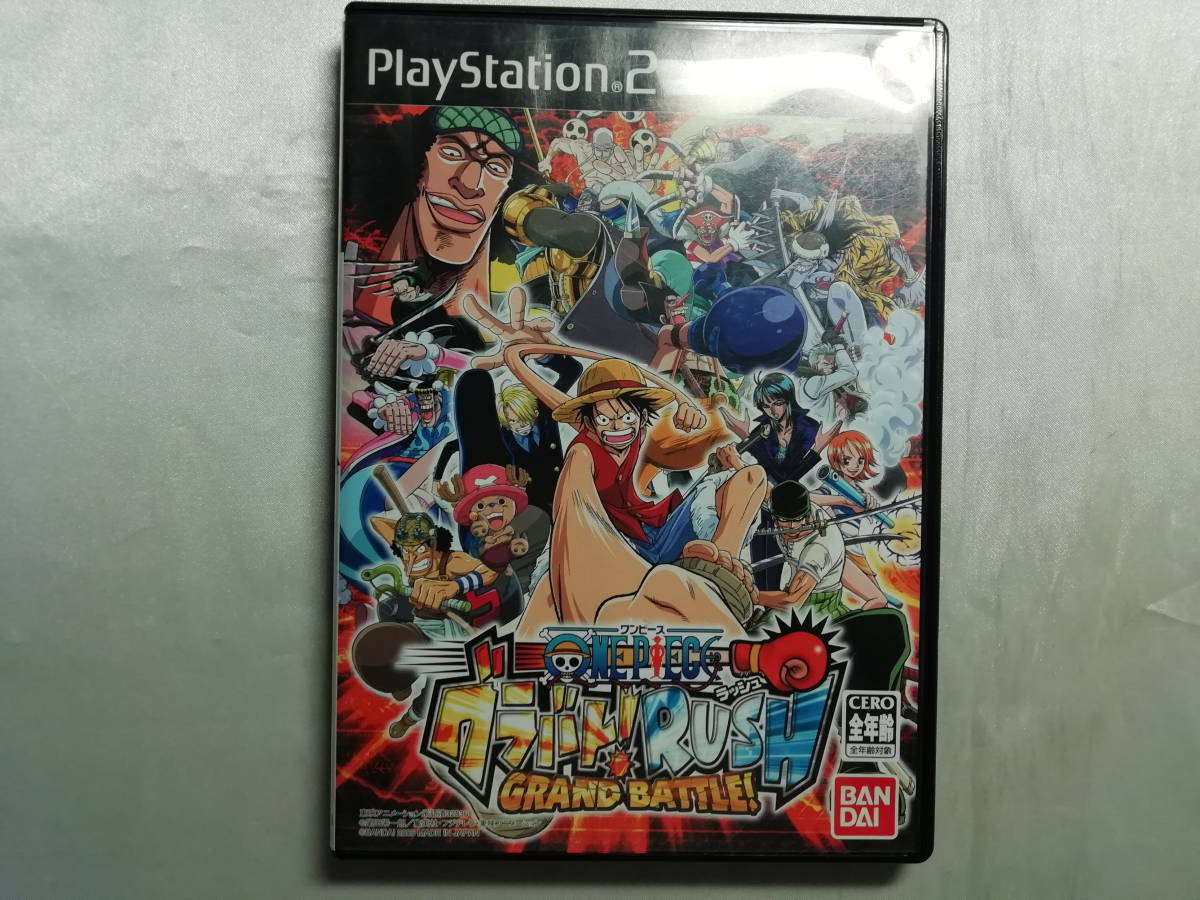 中古品 PS2ソフト ONE PIECE グラバト! RUSH拍卖