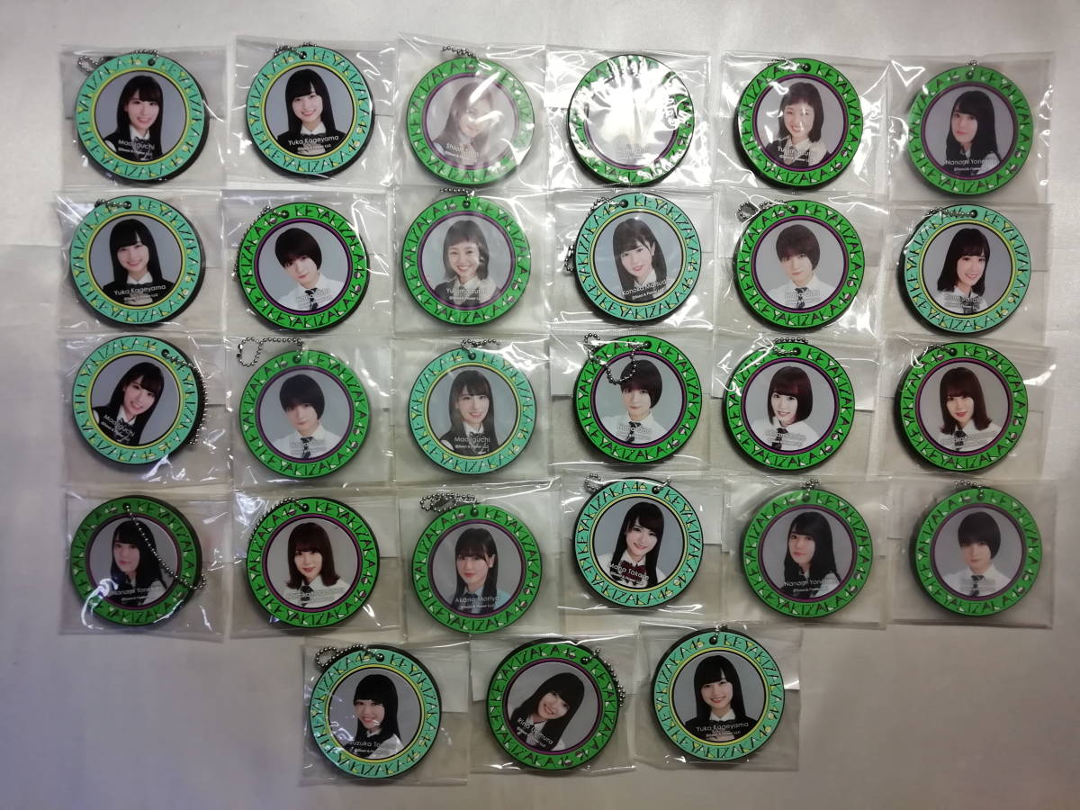 中古品 欅坂46 ラバーチャーム 27個セット拍卖